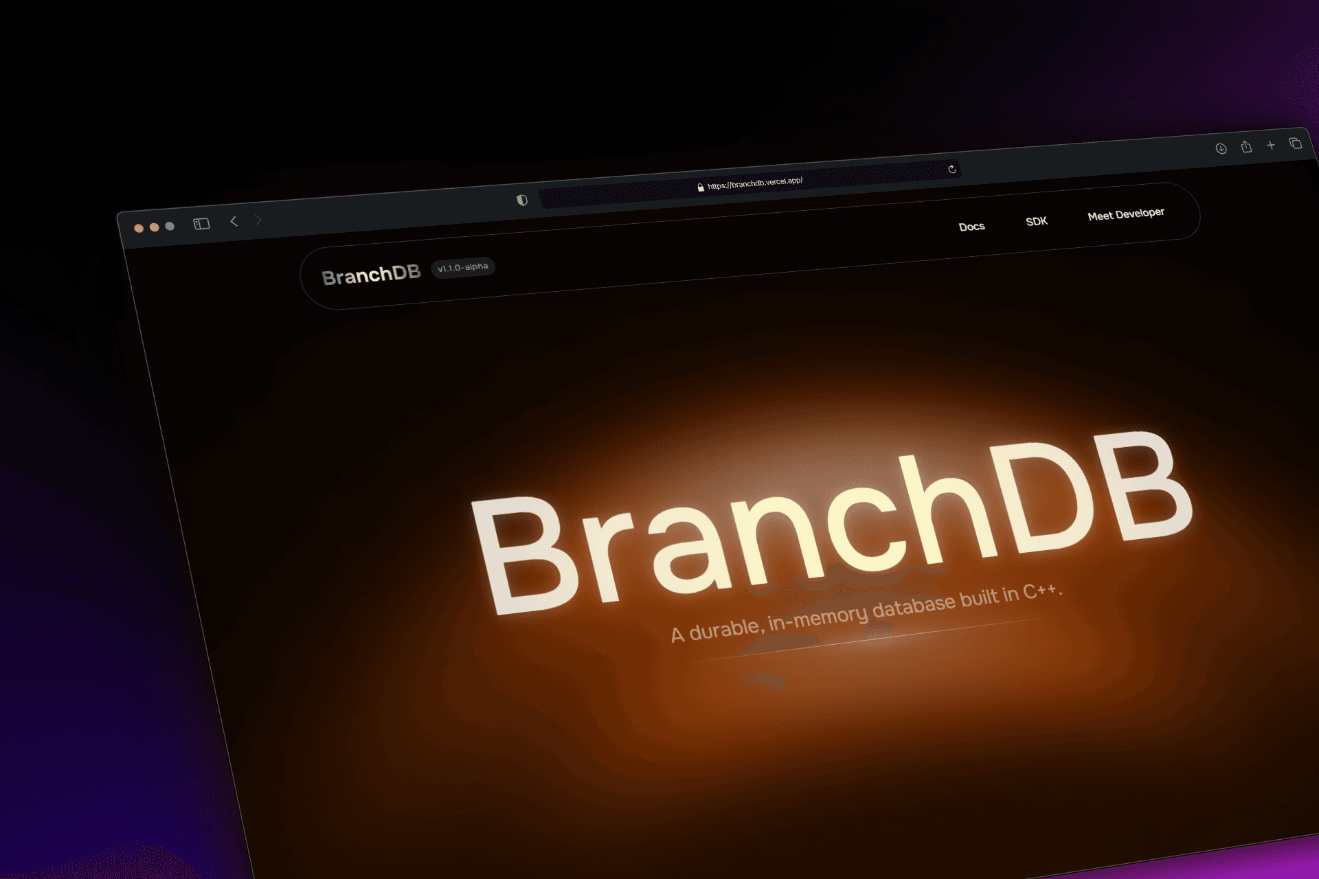 BranchDB preview